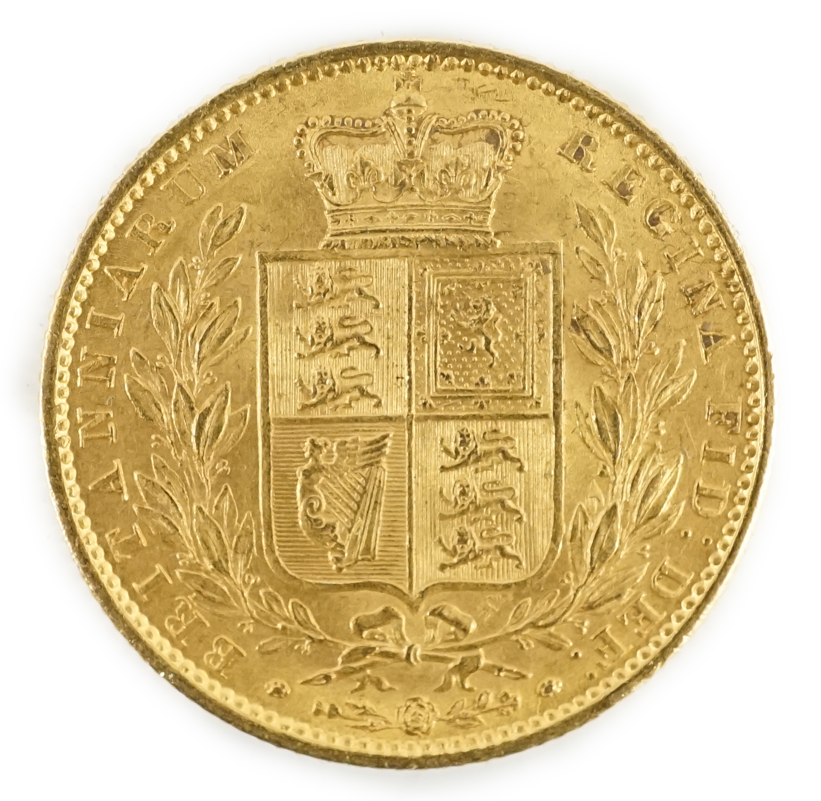 A Victoria gold sovereign 1851, EF